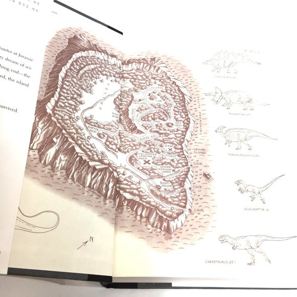 The Lost World Michael Crichton Hardback EUC - Picture 7 of 9